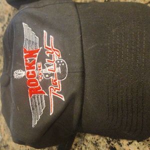 Sturgis ROCK'N THE Rally-New-Adjustable Caps-Black-100% Cotton